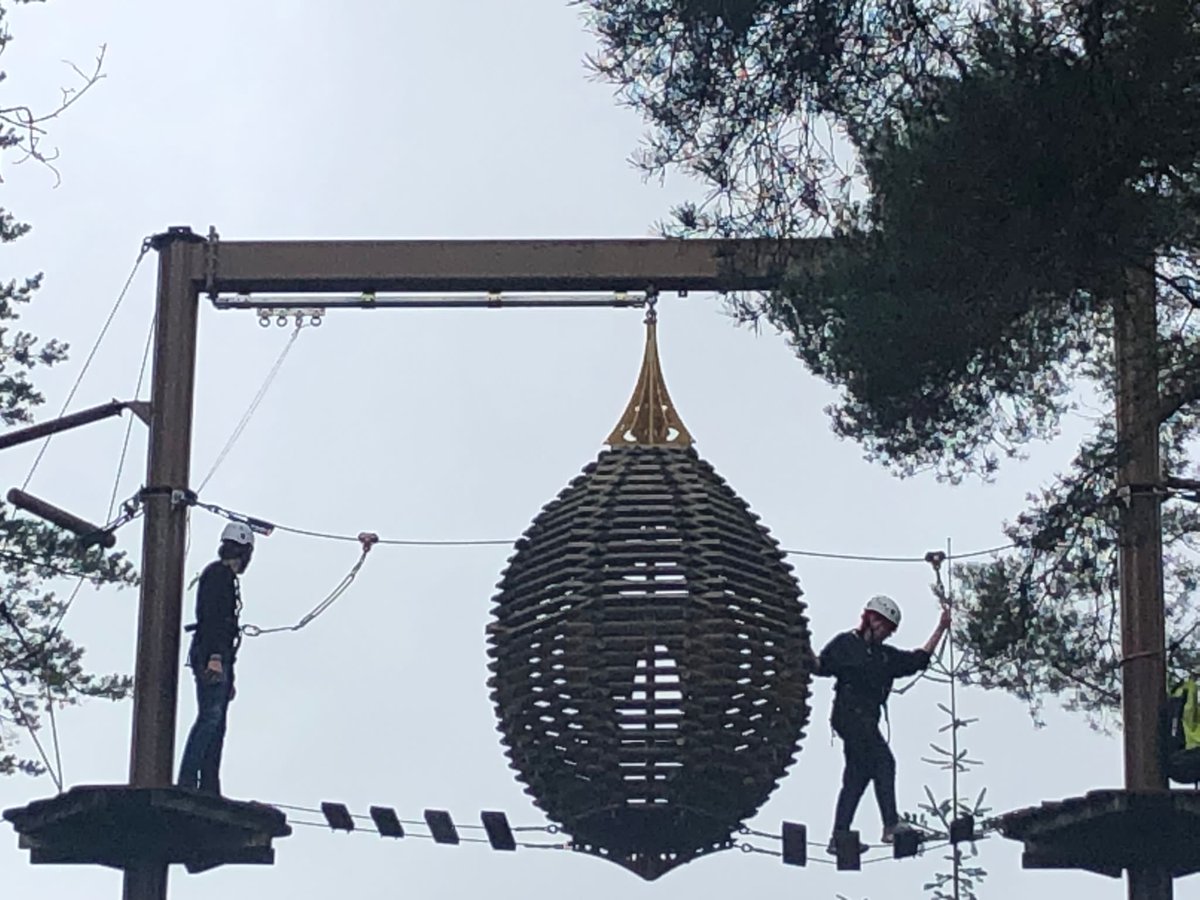 tamzinkg's tweet image. Nice to get away from the screens every once in a while! If only the company was as fun as the aerial 😉