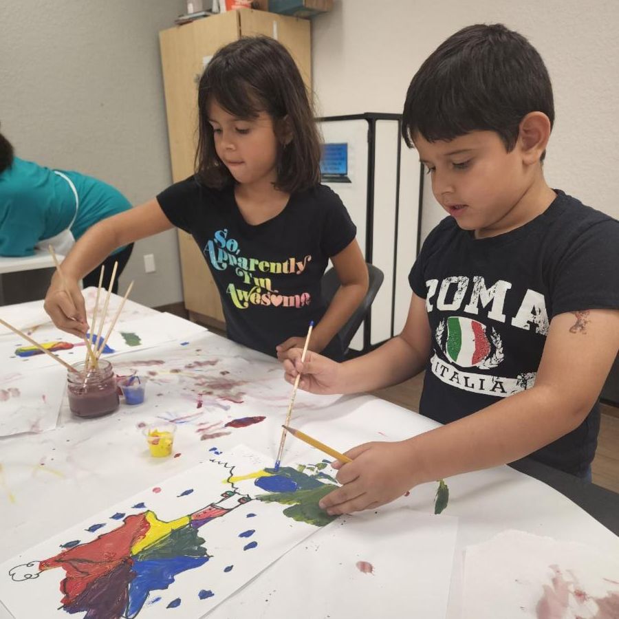YMCAofSPBC's tweet photo. The creative juices are flowing in Art #Club at the Boynton Y! Wanna join us? Kids ages 6-12 sign up &amp; enjoy #creating #art projects every Tues at 5:30p! Contact Sandra for more info: sdejsus@ymcaspbc.org

#artclub #BoyntonY #painting #drawing #ymcaspbc #youthdevelopment #crafts https://t.co/gsAFvxYUjJ