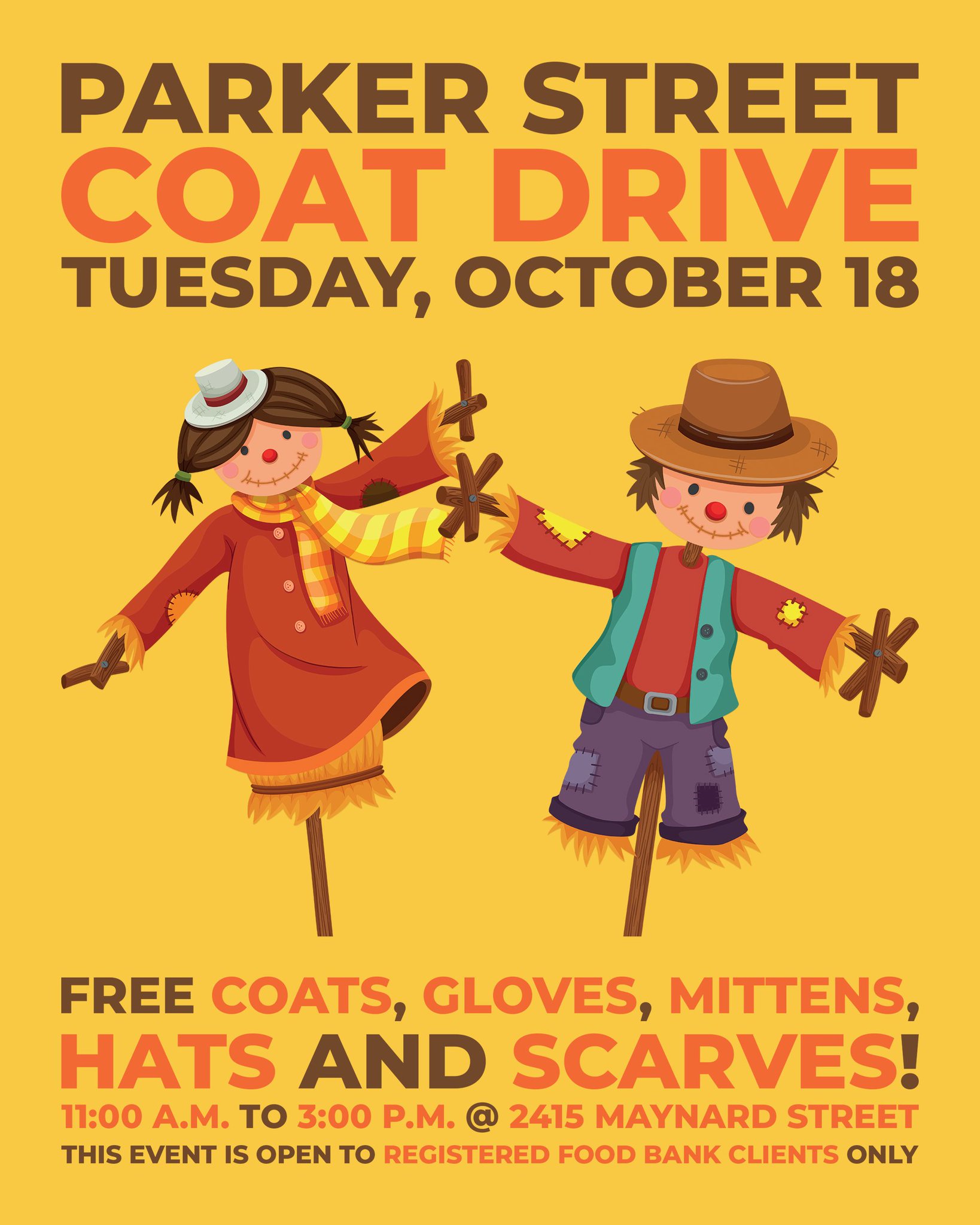 Parker Street Hfx on Twitter "REMINDER PARKER STREET NEEDS COAT DRIVE