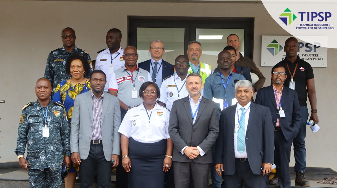 maritimafrica's tweet photo. Le Terminal Industriel Polyvalent de San Pedro (TIPSP) déclaré conforme au Code ISPS
https://t.co/KUBqLM54uo
#terminal #ports #sanpedro #codeisps #maritime #maritimafrica #cotedivoire #actualité #sanpedro https://t.co/OX3fkjDDfS