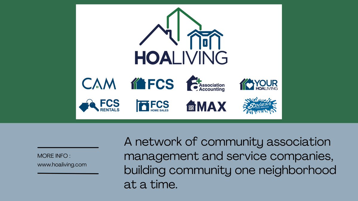 Gold Sponsor Highlight:  HOA Living

hoaliving.com

A network of community association management and service companies, building community one neighborhood at a time.