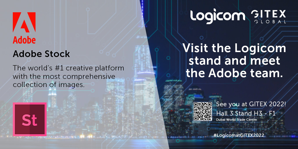 LogicomDisti's tweet image. Access world-class assets and a world-class creative community with Adobe Stock!  Meet the Adobe team at the Logicom Stand at #GitexGlobal2022 and see what Adobe Stock can do!

Visit: ow.ly/ZG9c50KQbgb to learn more &amp;amp; book your meetings.

#LogicomGitex2022 #Adobe