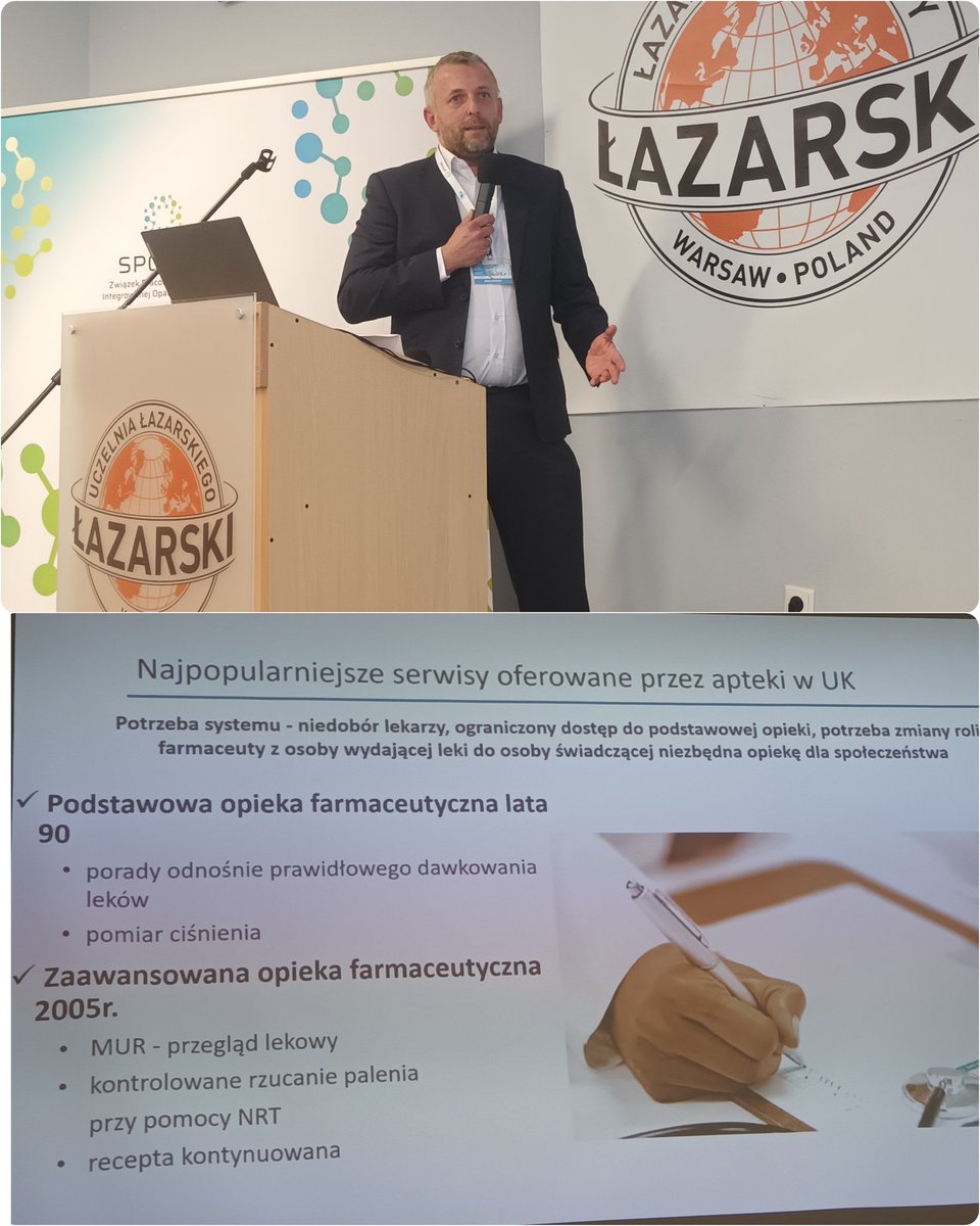 IFICPolska (@ificpolska) on Twitter photo Konferencja POZNAJ Przyszłość. Opieka farmaceutyczna w Wlk. Brytanii to prawie 50 lat doświadczeń. U początków zaawansowanych rozwiązań były potrzeby systemowe, niedobór personelu, dostępności #POZ i marnotrastwa kompetencji farmaceutów <a href="/MZ_GOV_PL/">Ministerstwo Zdrowia</a> <a href="/NFZ_GOV_PL/">Narodowy Fundusz Zdrowia</a> <a href="/SPOIWO1/">SPOIWO</a> Konferencja POZNAJ Przyszłość. Opieka farmaceutyczna w Wlk. Brytanii to prawie 50 lat doświadczeń. U początków zaawansowanych rozwiązań były potrzeby systemowe, niedobór personelu, dostępności #POZ i marnotrastwa kompetencji farmaceutów <a href="/MZ_GOV_PL/">Ministerstwo Zdrowia</a> <a href="/NFZ_GOV_PL/">Narodowy Fundusz Zdrowia</a> <a href="/SPOIWO1/">SPOIWO</a>