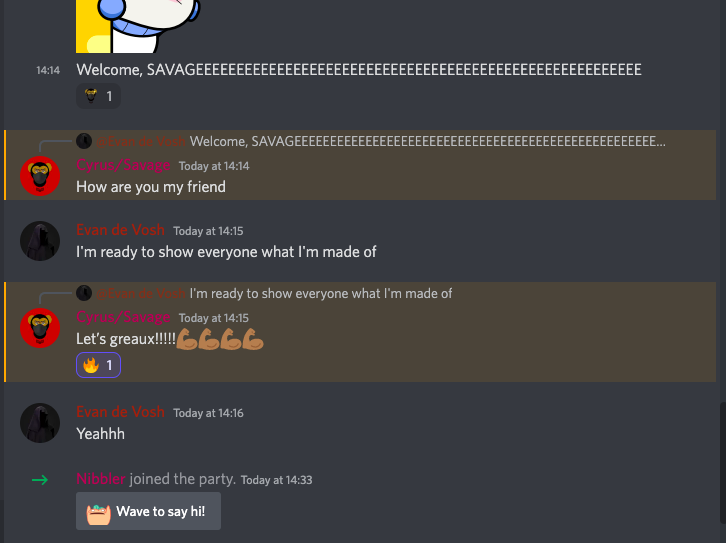 VoshEvan's tweet photo. 🕷️GM Guys! I'm Evan and I present you my discord server. All the information about my future NFT Collection "Shadow Gallery" and my future clothing brand "DEVOSH EQUIPMENT". Join us and be the first!🔥 
#devosh #nftday #nftproject #opensea #nftdiscord

https://t.co/YZfBWM3t4e https://t.co/TKr7E8Cc74