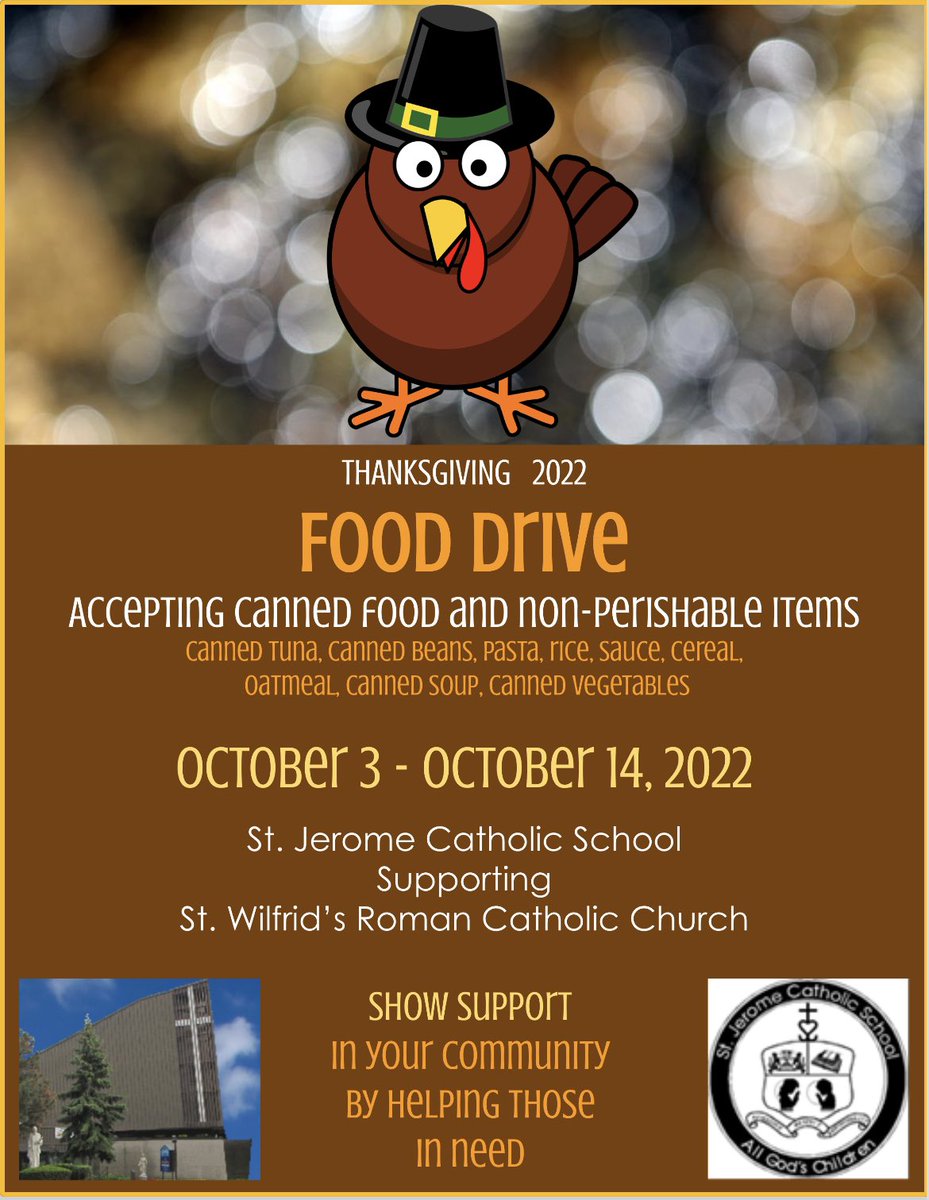 stjeromestcdsb (@stjeromestcdsb) on Twitter photo Supporting our St. Wilfrid community, by helping those in need. Our annual Food Drive is off to a great start. βFor it is in giving that we receive.β St. Francis of Assisi <a href="/TCDSB/">Toronto Catholic District School Board</a> <a href="/mariarizzo/">Maria Rizzo (She/Her)</a> <a href="/campbes03/">Shawna Campbell</a> <a href="/vince_stellato/">Vince Stellato</a> ππ§‘β€οΈππ€ Supporting our St. Wilfrid community, by helping those in need. Our annual Food Drive is off to a great start. βFor it is in giving that we receive.β St. Francis of Assisi <a href="/TCDSB/">Toronto Catholic District School Board</a> <a href="/mariarizzo/">Maria Rizzo (She/Her)</a> <a href="/campbes03/">Shawna Campbell</a> <a href="/vince_stellato/">Vince Stellato</a> ππ§‘β€οΈππ€
