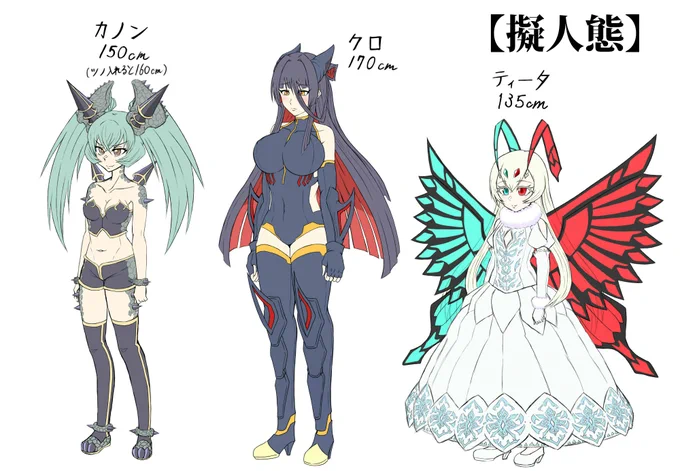#10月になったのでフォロワーさんに自己紹介しようぜオリジナル怪獣を描いてその擬人化を描いてついでに本編も描く人です 