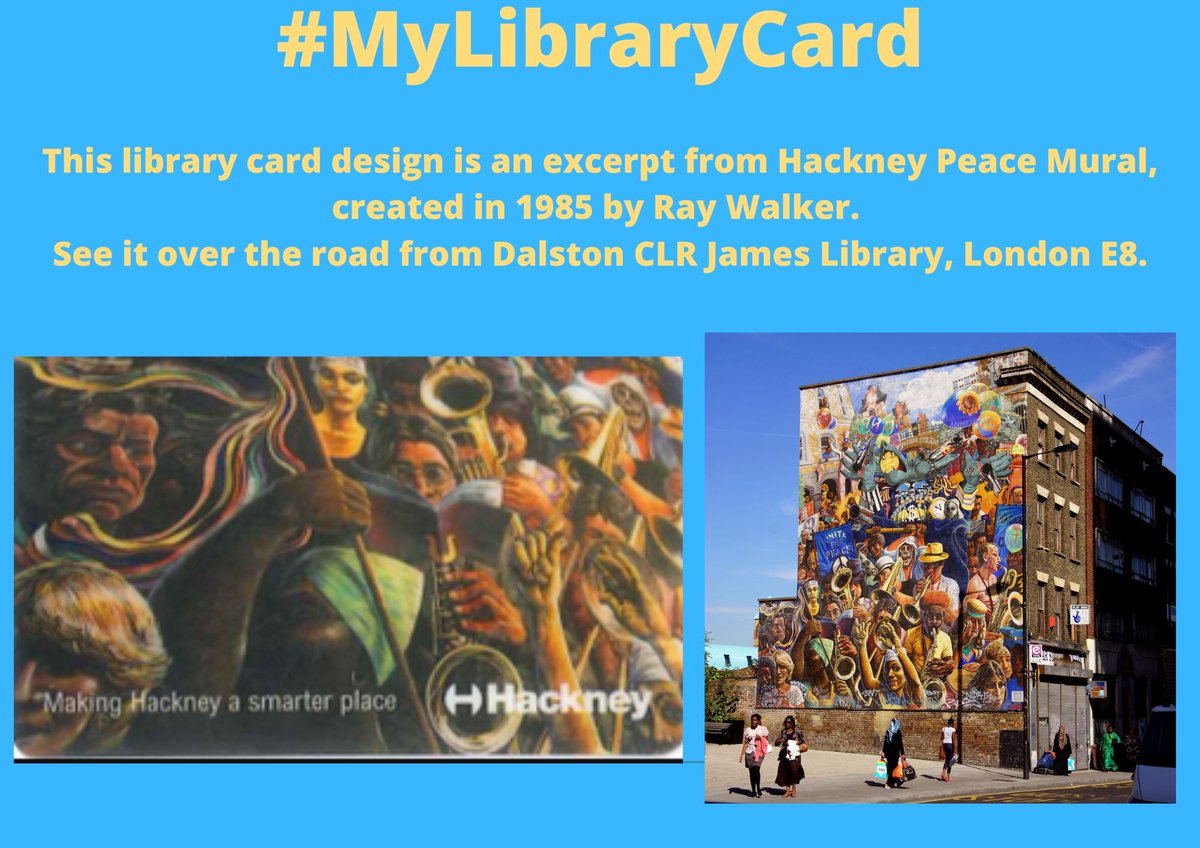 hackneylibs's tweet photo. To mark #LibrariesWeek we're asking UK libraries to share their cards on #MyLibraryCard.
There's been a great response! Keep 'em coming, and tell us how libraries support your community.
@CILIPinfo
@HunterIsobel
@ayubkhan786
@hackneylibs
#LibrariesWeek2022
#librarytwitter https://t.co/uXzJGingZu
