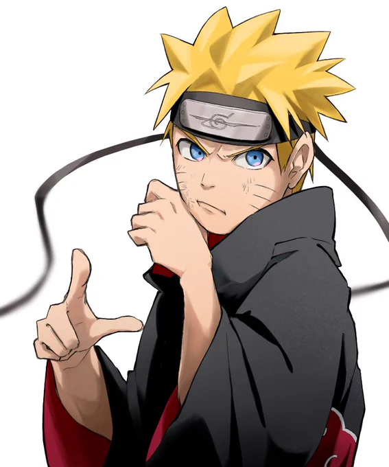NARUTO20周年おめでとうちゃんと描けなかったので再掲で失礼します!(1枚正史にないのがいますが) 