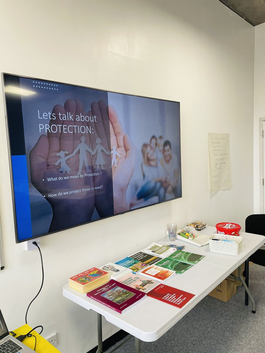hfeeney_asc's tweet photo. Day 2 of our ASYE programme - exploring the well-being principle and other key principles of The Care Act 2014 to unleash the true potential for person centred, strengths based practice ❤️ #ERYCASCHASYECohort22 #goodoldflipchartpaper #workingtogether https://t.co/AAubqg8eMJ