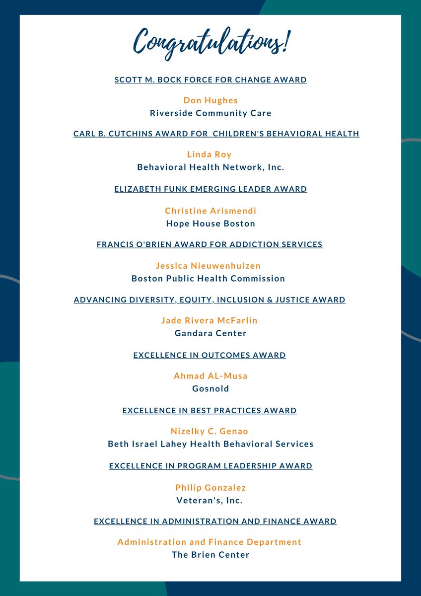 ABHMass's tweet photo. Congratulations to the @ABHMass 2022 Salute to Excellence Awardees! https://t.co/fIKVdN8rA4