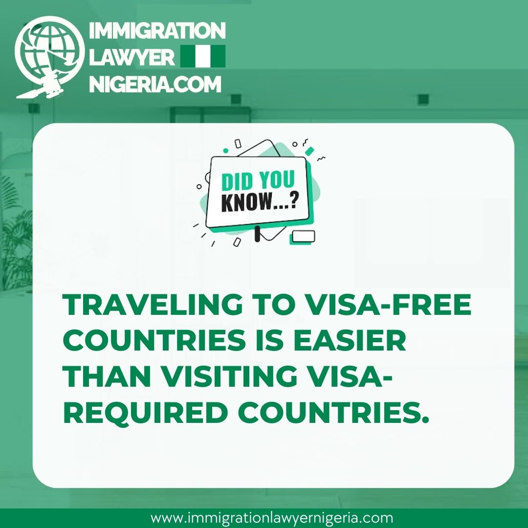 immilawnig's tweet photo. #didyouknowfacts
Traveling to visa-free countries is easier than visiting visa-required countries. Formalities are minimized, and the time needed for preparation for travel is not so long as in the case of an application for a regular visa.

#nowyouknow
#immigrationlawyer #visa https://t.co/NFc8AvIsJy