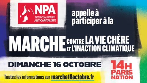 PhilippePoutou's tweet photo. RDV à Paris le 16 octobre !
Pour l’augmentation des salaires, pour l’indexation des revenus sur les prix, pour la gratuité des transports en commun, pour le partage des richesses et pour l’expropriation et la socialisation du secteur de l’énergie
https://t.co/gcskBvxahH https://t.co/24mOgG8AQ2