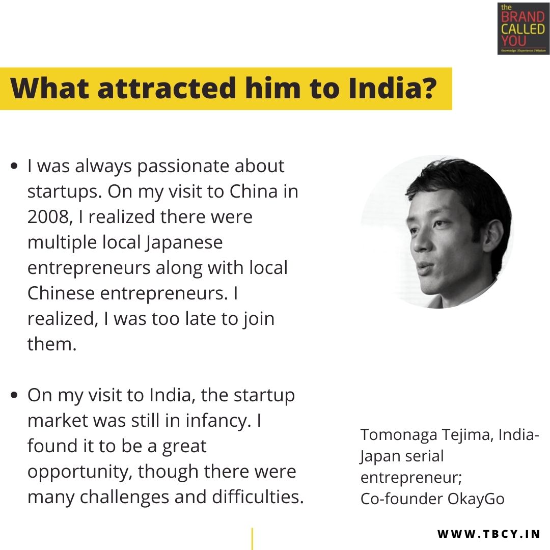 followtbcy's tweet image. Tom is an India-Japan serial #entrepreneur. He is the co-founder of #OkayGo. He was earlier with #Otsuka #Pharmaceuticals, the second-largest Japanese pharmaceutical company, where he served as #Asia region head.

Link:youtu.be/EJaZbb28ikk

@gargashutosh #TomonagaTejima