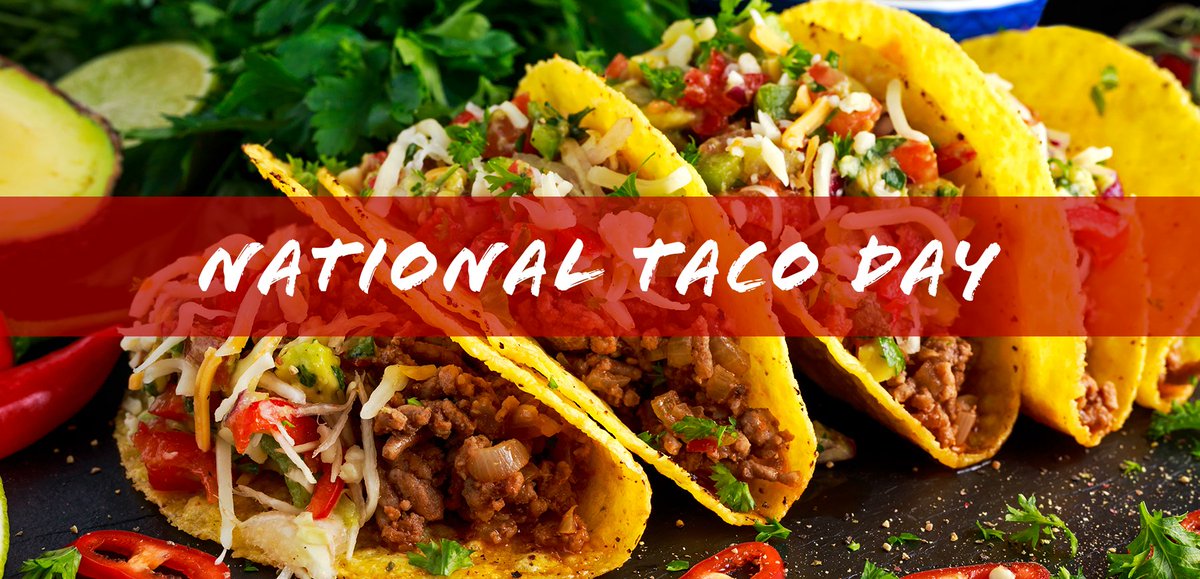 DerekKXLY's tweet photo. 🌮 It's #NationalTacoDay and it happens to fall on a #TacoTuesday! You've been training for this. Go nuts. https://t.co/VzyG57bQsf