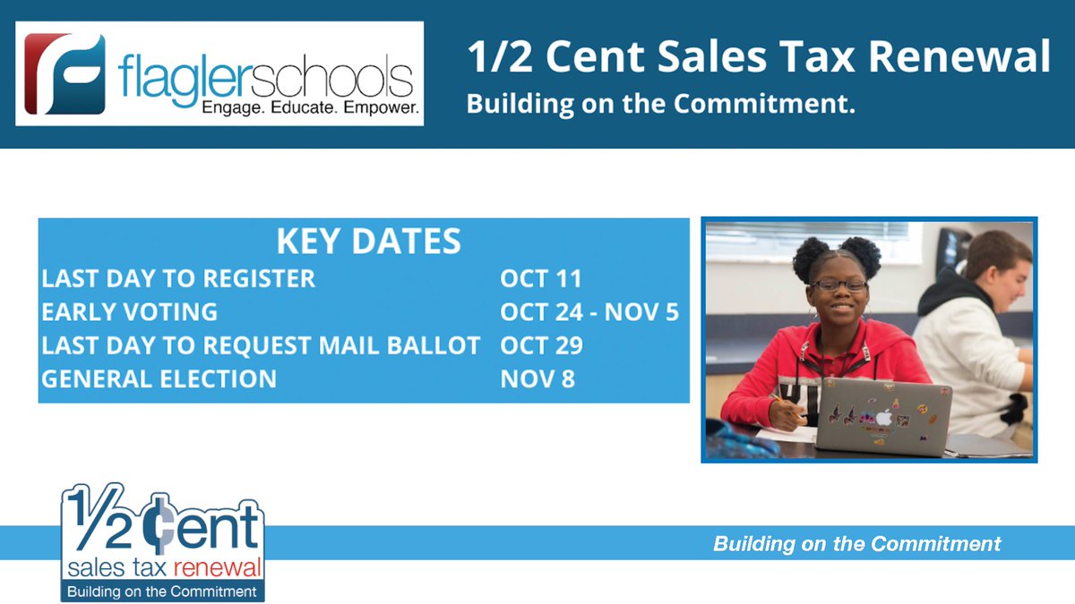 There’s an important vote coming up. Are you registered and prepared? Share this important reminder with your “friends and followers."