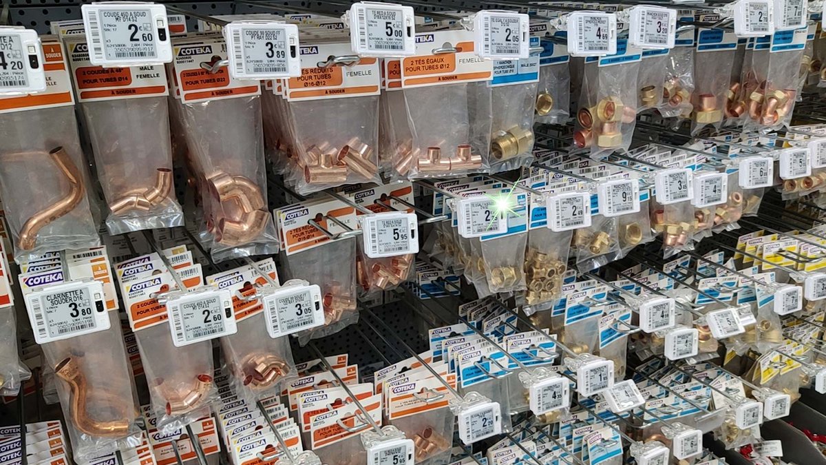 PricerAB's tweet photo. How can #retailers add better workflow and increased job satisfaction for the employees with a simple flash on an electronic shelf label? Learn more👇
https://t.co/6yF8QxXZyB

#ESL #retail #digitalization #InstantFlash #DIY https://t.co/Zg8L7kIoV7