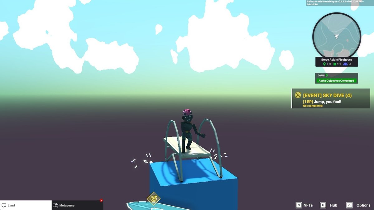 orianna1033's tweet photo. @TheSandboxGame @steveaoki I just participated in the #SandboxAlphaS3Giveaway for a chance to win 500 SAND! Found the high diving board in @steveaoki's Playhouse, check out my screenshot below!
👇 https://t.co/mU4k57TkoT