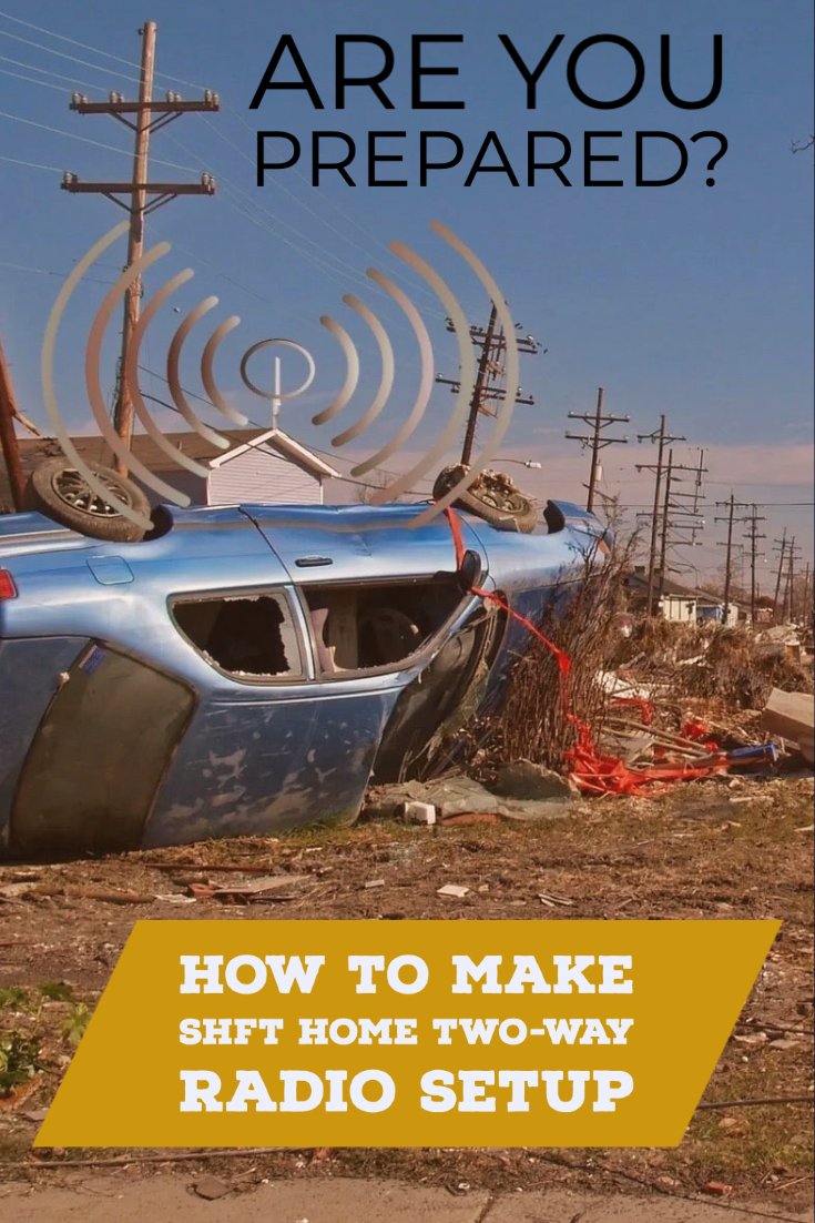 How to make a backup two-way radio system for your family #prepper #survival #ian #gmrs }---------> woofthebeatenpath.com/the-best-emerg…