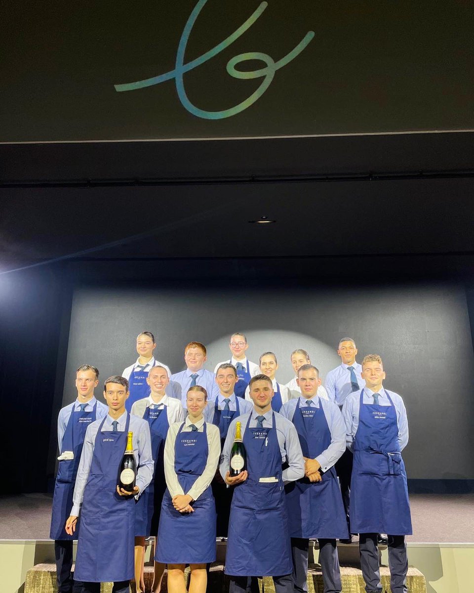 FERRANDIParis's tweet photo. L'école FERRANDI Paris est fière d'avoir participé à la soirée "L'excellence gastronomique - Palmarès 2022" impulsée & orchestrée par Guides Lebey au Pavillon Gabriel ✨
#guidelebey #gastronomie #chef #ferrandiparis #lebey @EditionsLebey @FERRANDIParis https://t.co/J9id689dy7