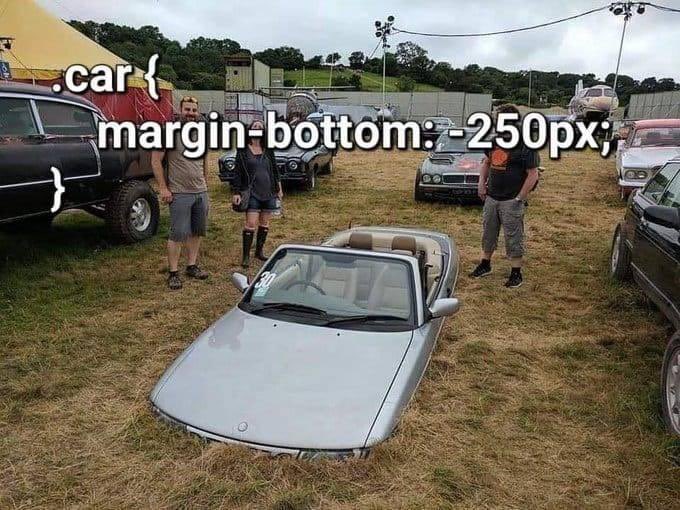 elvisdetona's tweet image. Margin negativa no CSS.
2022 e ainda não faz sentido algum pra mim. Se eu uso? Não posso mentir ahahahahah, mas geralmente o fator pressa e gambiarra tem prioridade.
Ajuda nóis @sseraphini … pode ou não pode margin negativa no CSS? #bolhadev