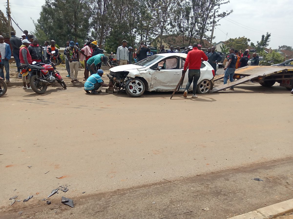 Betrayal: when a clandestine speed-filled joyride in a client's car hits the roundabout near the Mugumoini Chief's office, flips the car into the air, flies over a pedestrian talking on his phone, damages the nearby juakali welding display  before slamming into a  nearby drain.