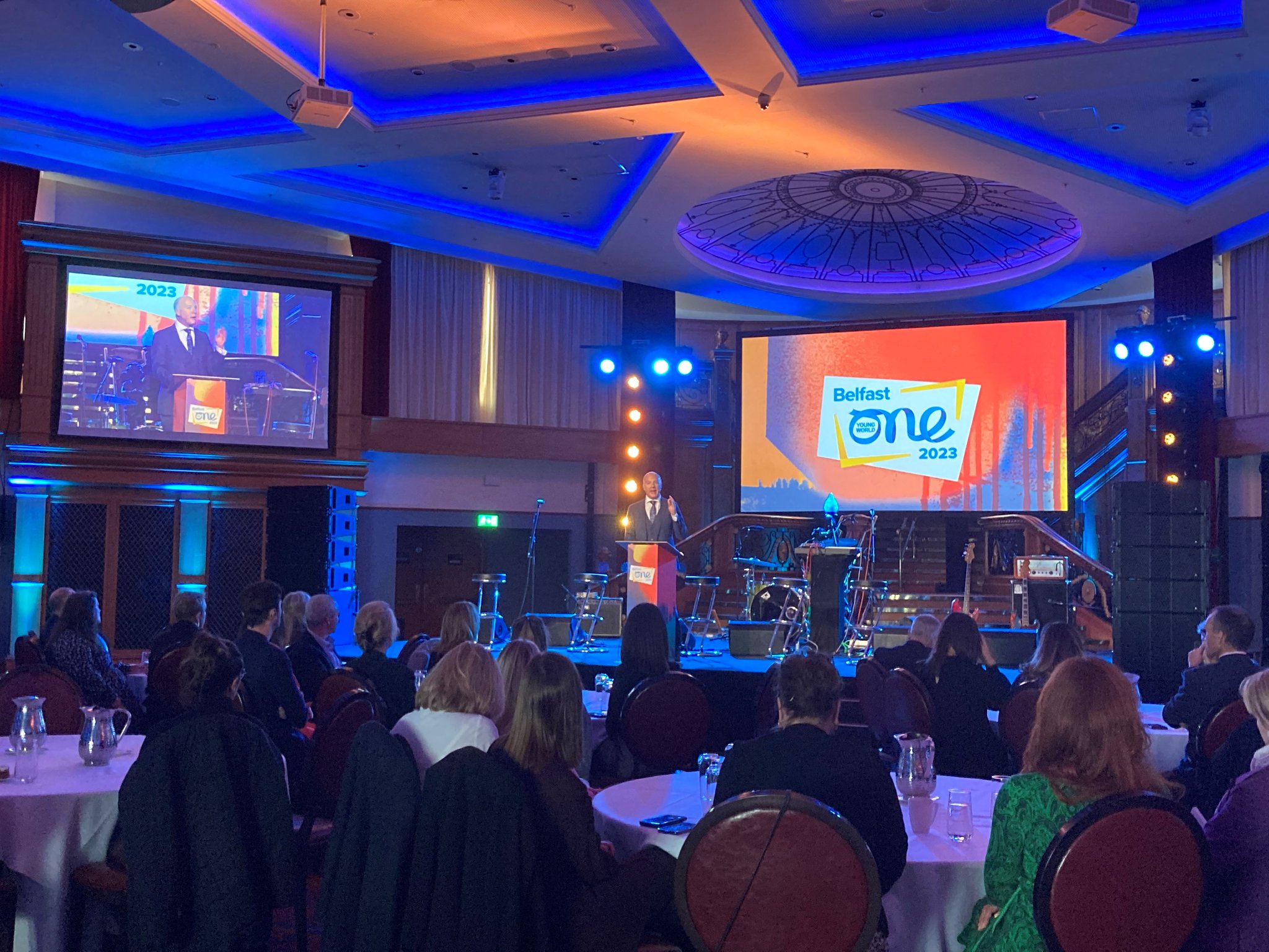 Titanic Belfast on Twitter "We are thrilled to One Young World to Titanic Belfast today