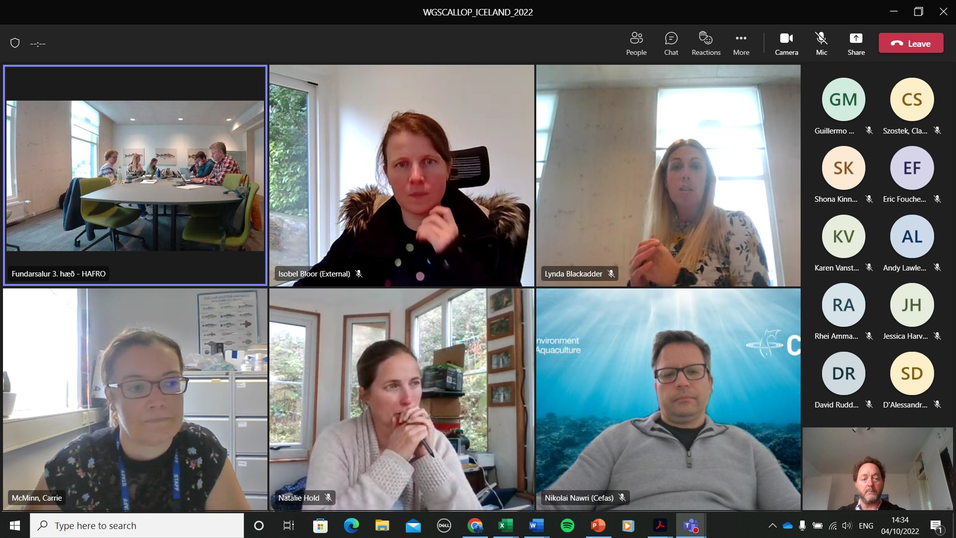 Bryce Stewart on Twitter "So good to be back in another ICES_ASC 