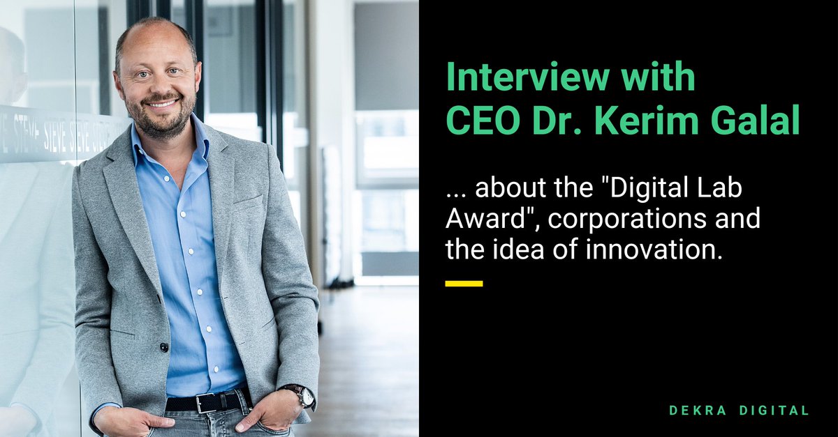 Exclusive interview with DEKRA DIGITAL CEO Dr. Kerim Galal. Read it now and deep dive into our culture and Kerim's entrepreneurial vision. 🚀

➡ dekra.digital/digital-innova…