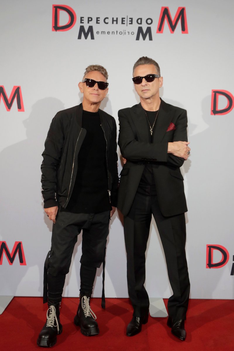 PeterToo's tweet photo. #depechemode Press Event (photo credit Sven Darmer) https://t.co/6UOngrZrKA