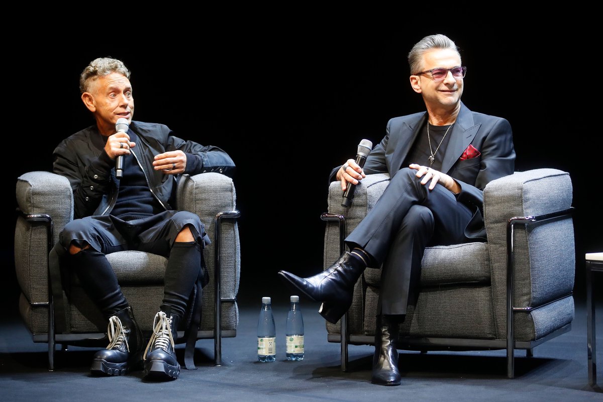 PeterToo's tweet photo. #depechemode Press Event (photo credit Sven Darmer) https://t.co/6UOngrZrKA