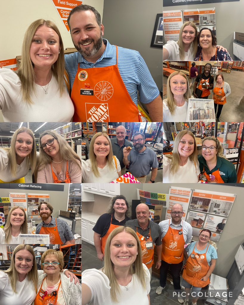 BrooklynW_THD's tweet photo. Got to do a group pk and roaming pks at Jasper, love on our #OrangeFam and give out donuts. Bc #positivereinforcement #knowledgeispower #JUSTASK #leadsequalssales #BIGmoney #EASYmoney @DeshunGrice @Matt_Jones30 @1sherredavis @philp_scott @KenBaer1 https://t.co/rHWC2TWiSk