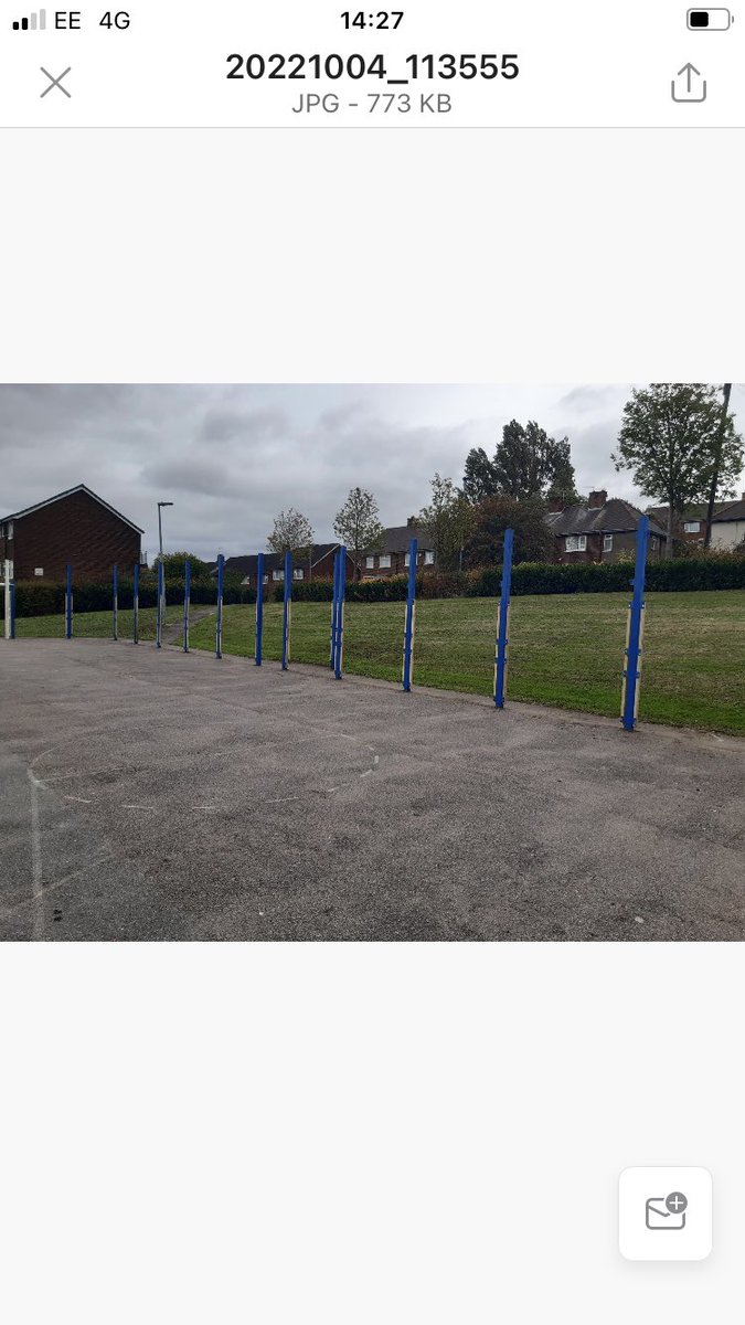 Work has started on refreshing the Oldfield Road play area on East Herringthorpe. 

Thanks to <a href="/HousingRMBC/">Rotherham Housing</a> and neighbourhoods officers for a lot of behind the scenes work due to us having to cobble together a budget from different sources.