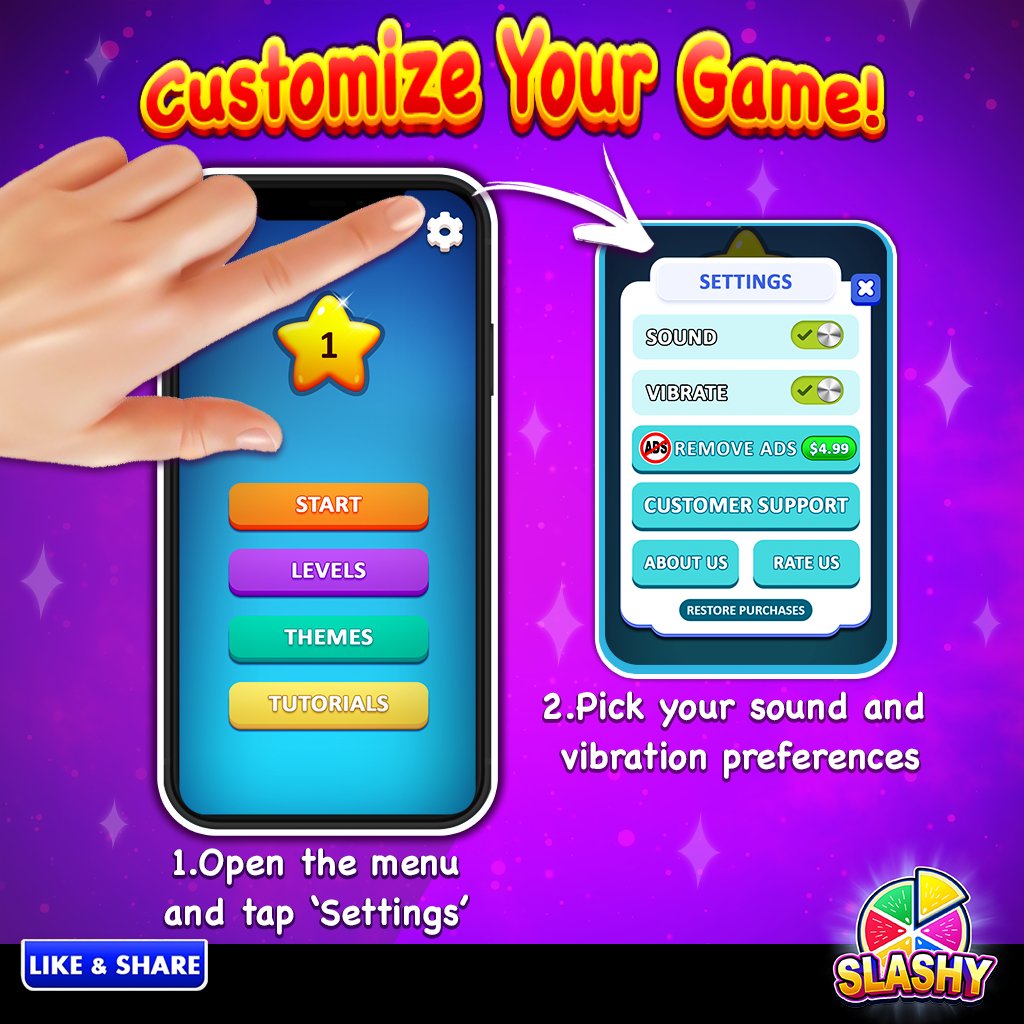 SlashyFun's tweet photo. Customize your own gaming experience with our exclusive collection &amp; add more fun to your favorite game Slashy 🧩

Download Now. Start Playing! 👉 https://t.co/CIiOb2JJ2c

#puzzlegames #puzzle #puzzles #puzzletime #brainteaser #riddles #riddle #brainteasers #puzzlelover https://t.co/QUainzji0j