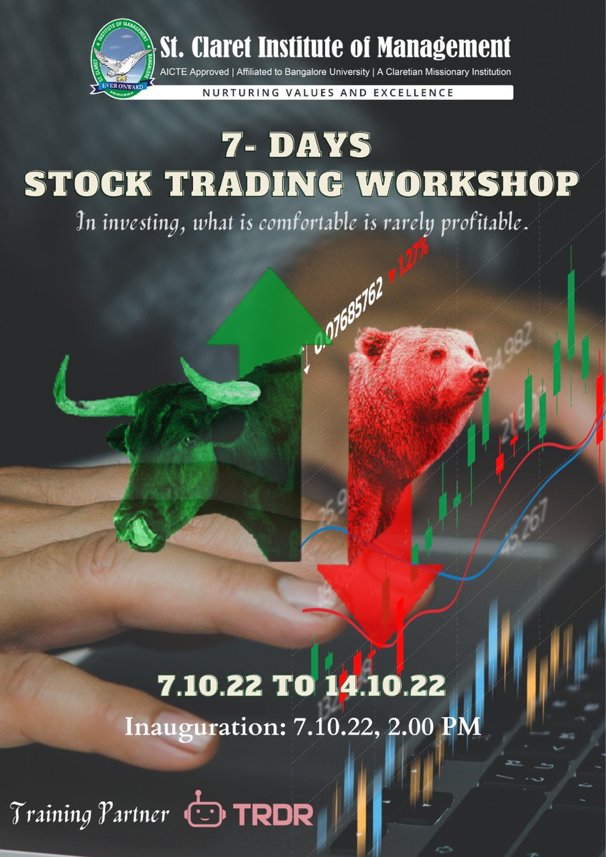 mbahoudinis's tweet photo. We are excited to host this insightful workshop for our students. Investing is an essential part of financial wellbeing and we look forward to learning some tricks.
#workshops #stocks #FinancialFreedom #learning # https://t.co/rtHoTlDaC7