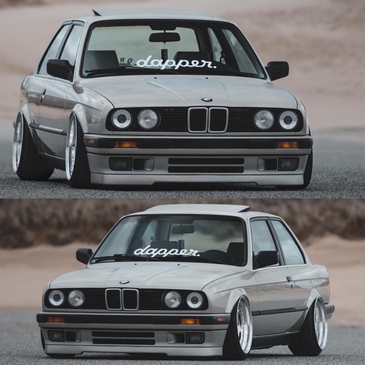 BMWE30CRZY4BMW's tweet photo. DAPPER // ELEGANCE
Owner andrewmichel
#dapperlife #sunsetmadness #bmwluxury #bmwelegance #elégance #bmwsml #crzy4bmw #e30_lovers #e30lifestyle #e30lovers #e30life #e30crzy4bmw #e30stance #dappercar #baggedcars #baggedcarsofinstagram #elegantcars #illestrides #bmwbest #bmw #bmwe https://t.co/uNSz99TOsp