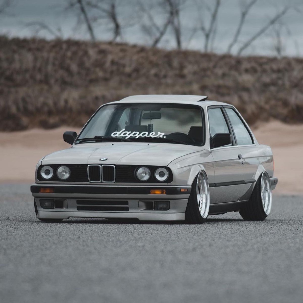 BMWE30CRZY4BMW's tweet photo. DAPPER // ELEGANCE
Owner andrewmichel
#dapperlife #sunsetmadness #bmwluxury #bmwelegance #elégance #bmwsml #crzy4bmw #e30_lovers #e30lifestyle #e30lovers #e30life #e30crzy4bmw #e30stance #dappercar #baggedcars #baggedcarsofinstagram #elegantcars #illestrides #bmwbest #bmw #bmwe https://t.co/uNSz99TOsp