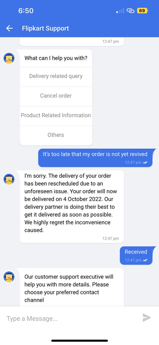drraghav363's tweet photo. Simple iphone13 backcase is unable to deliver ontime by flipkart #FlipkartAtYourService #FlipkartBigBillionDaysScam #FlipkartDoglaHai #FlipkartIsScamkart @Flipkart @flipkartsupport @FlipkartStories @WorkAtFlipkart @FlipkartW worst management they have good serevers to hike price https://t.co/IRC52RicFt