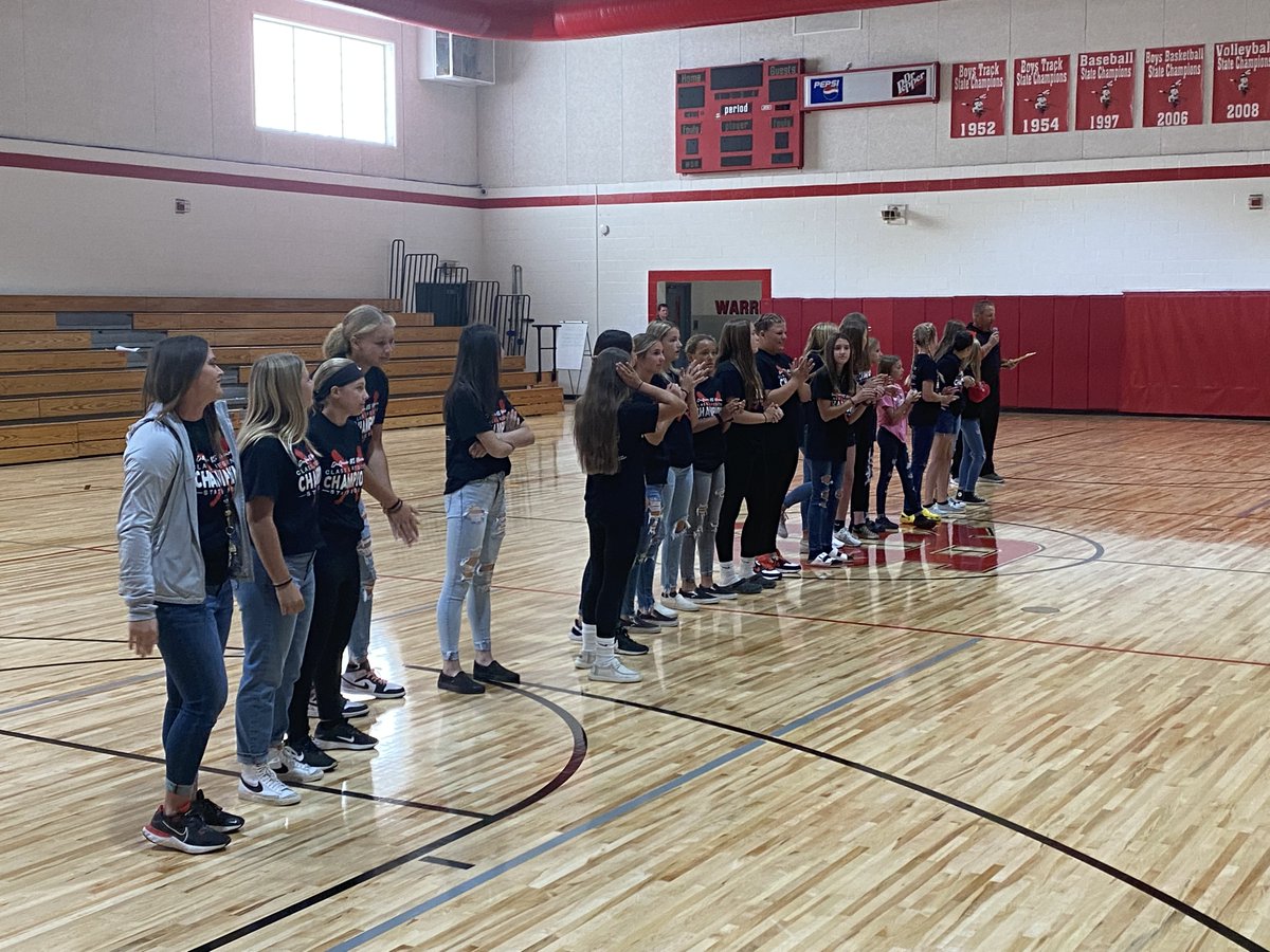 Good luck to Coach James and our Softball Team as they compete at State today at 1pm