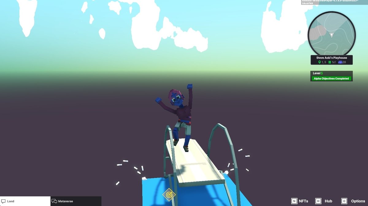rileyp1041's tweet photo. @TheSandboxGame @steveaoki I just participated in the #SandboxAlphaS3Giveaway for a chance to win 500 SAND! Found the high diving board in @steveaoki's Playhouse, check out my screenshot below!
👇 https://t.co/DOhrpcsIQv