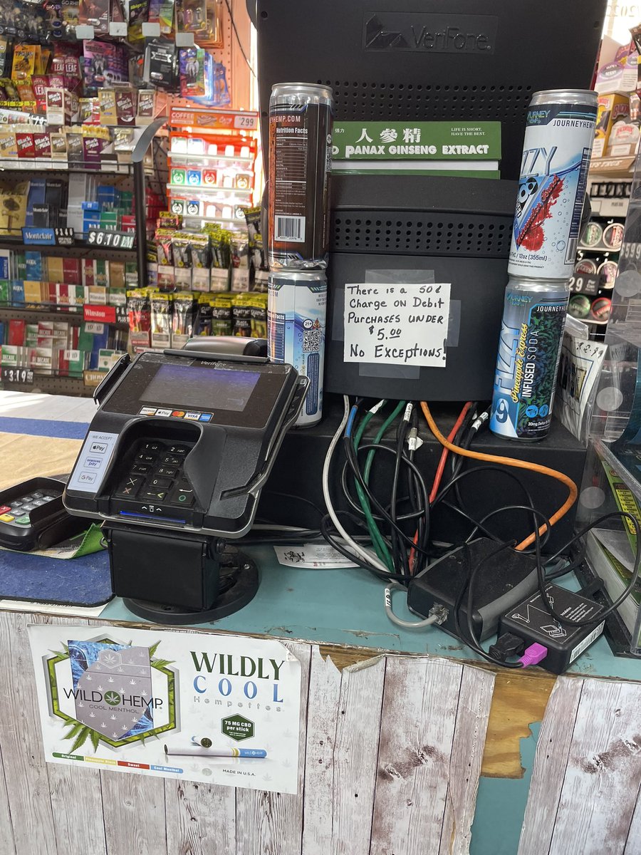 90sBlackGirl's tweet image. This is why COMMUNITIES and gatekeeping are an absolute necessity. Firstly it’s illegal. You CANNOT charge a fee on debit cards. I’ve been in numerous neighborhoods and only see this deceptive, predatory practice in Blk ones with stores owned by ppl that are immigrants.