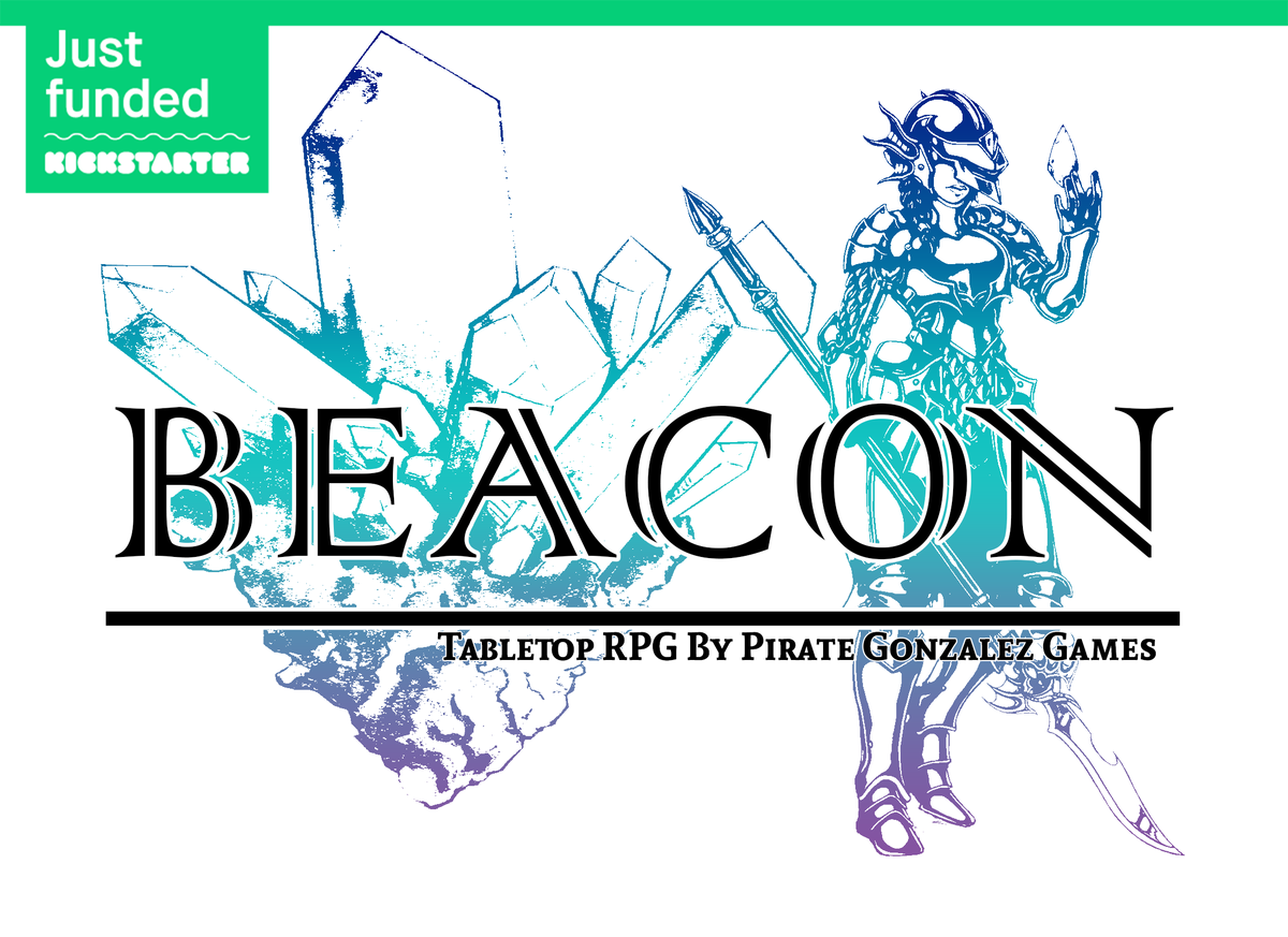 Just a little over a week to go for BEACON! This D&amp;D 4e, Lancer, and Final Fantasy inspired tactical TTRPG has hit ALL its stretch goals, is already in a public playtest, and has 200 hardcover copies left. That's right, you can already play the game in its current state!