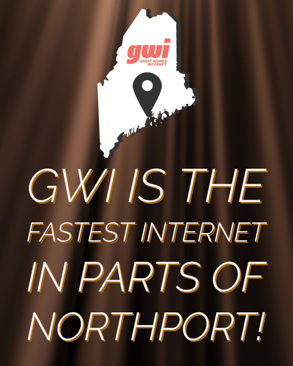 Super excited to now offer Broadband in parts of Northport, Maine! Visit gwi.net/northport/ for more information!
View our website for updates on other coverage areas!
#northport #northportmaine #fiberisfaster #fiberinternet #FiberInternetService #GWI #gwifiber #bcorporation