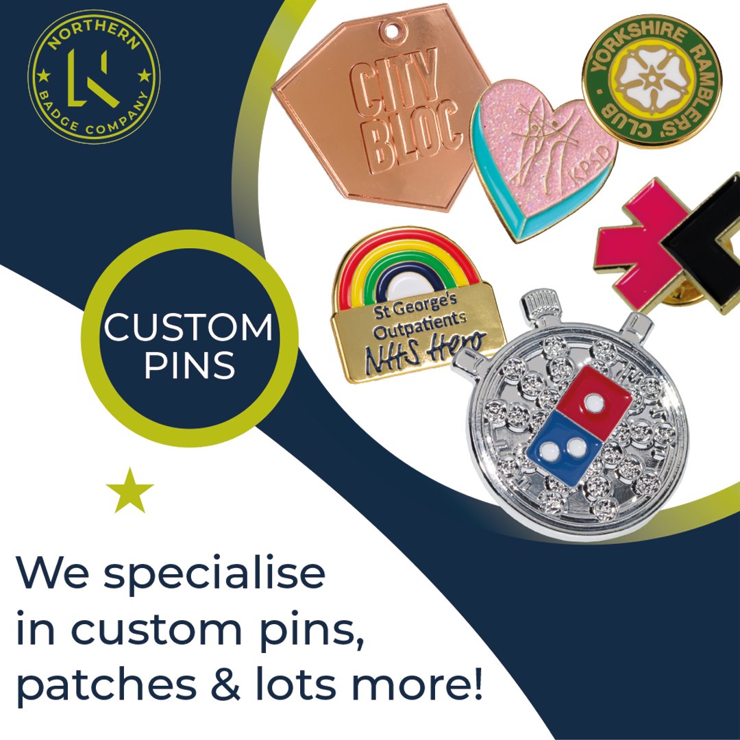 Northernbadgecompany (@northernbadgeco) on Twitter photo Need a new way to #promote your #brand #club or #charity? #custompins are the perfect option #custom made to your #design- Contact us today for a chat hello@northernbadgecompany.co.uk
#enamelpins #pinbadge #lapelpins #hardenamel #softenamel #pindesign #pinaddict #smallbusiness Need a new way to #promote your #brand #club or #charity? #custompins are the perfect option #custom made to your #design- Contact us today for a chat hello@northernbadgecompany.co.uk
#enamelpins #pinbadge #lapelpins #hardenamel #softenamel #pindesign #pinaddict #smallbusiness