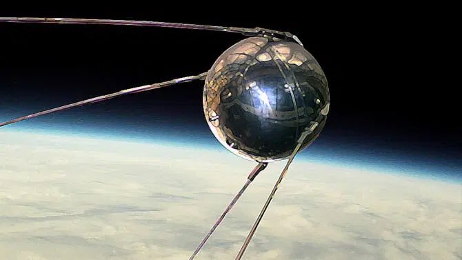 Happy 65th B’day Sputnik — “Fellow Traveller.” Launched by the USSR Oct 4, 1957

At the time, the United States lost its shit. Not because we hadn’t yet launched anything, but because a hollowed-out Intercontinental Ballistic Missile shell delivered the little satellite to orbit.