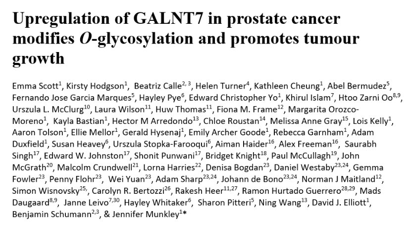 MunkleyLab's tweet photo. Our pre-print is finally online! Lots of new collaborations and friends made along the way. Thank you to everyone involved in this exciting story but especially @EScottScience 

https://t.co/jvgRb58yPU #glycotime 🟨 https://t.co/0EmKwH9Qpv
