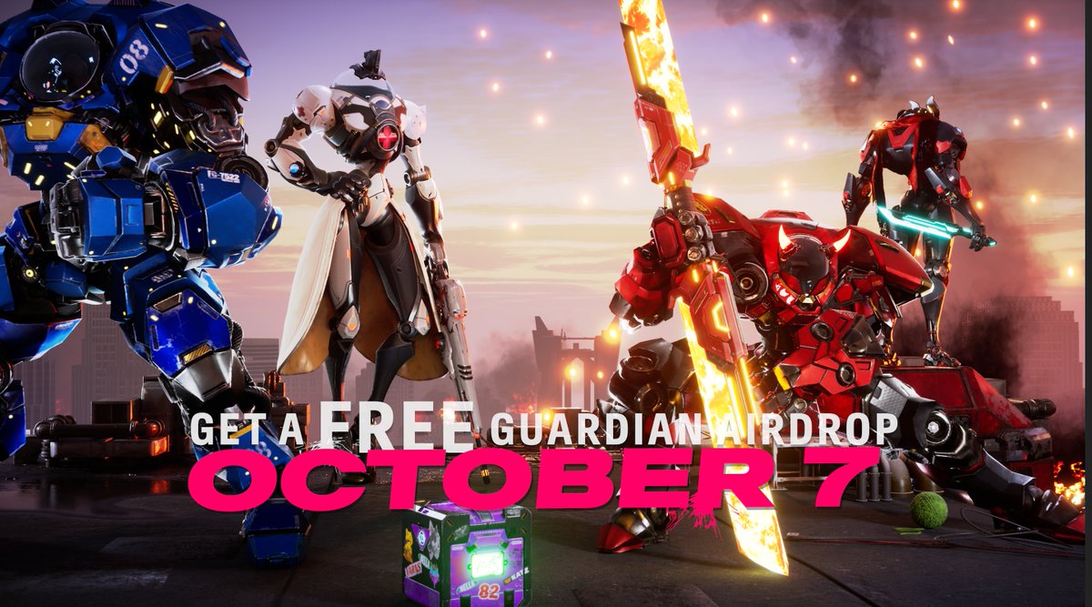 The snapshot's taken! 📸 

Your Genesis Guardians will arrive Oct 7th! LFGGG