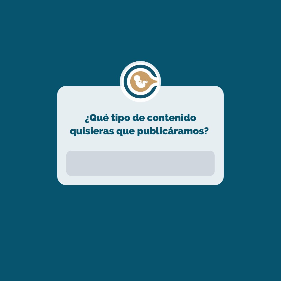 ConceptumFertil's tweet photo. ¿Qué tipo de posts quieres ver? 

¡Haznos saber cuál es tu tipo de contenido favorito en los comentarios!

Descubre todo sobre nosotros ingresando a nuestra página web ➡https://t.co/MkUbUmS1q4 o ☎️llámanos al (+57) 3107699757 o al (601) 6164480 https://t.co/fV7xSfF2Cy