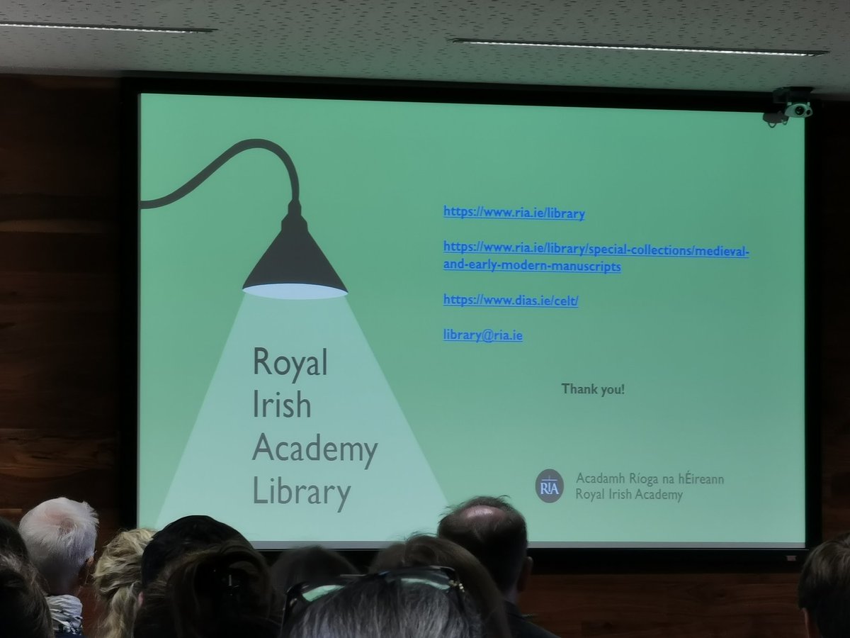 tcdlibrary's tweet photo. This afternoon @#CERL22 speakers are sharing details and lessons learned from larger in-house #Digitisation projects. Dávid Rózsa @nemzetikonyvtar, Cillian Joy @UniOfGalwayLib, Meadhbh Murphy @Library_RIA and Jenny Doyle @DigitalColl
#virtualtreasury #VirtualCollections https://t.co/izKn47y5x6