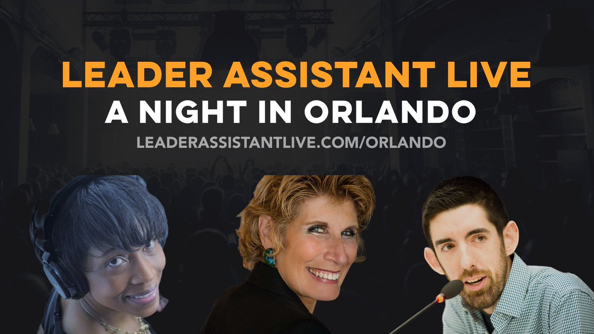 goburrows's tweet image. I’m super excited for Leader Assistant Live: A Night in Orlando with Stormy Washington &amp;amp; @BonnieLowKramen on February 17!

This primetime event will be full of inspiration, networking, and more!

Grab your seat for just $37 -&amp;gt; leaderassistantlive.com/orlando