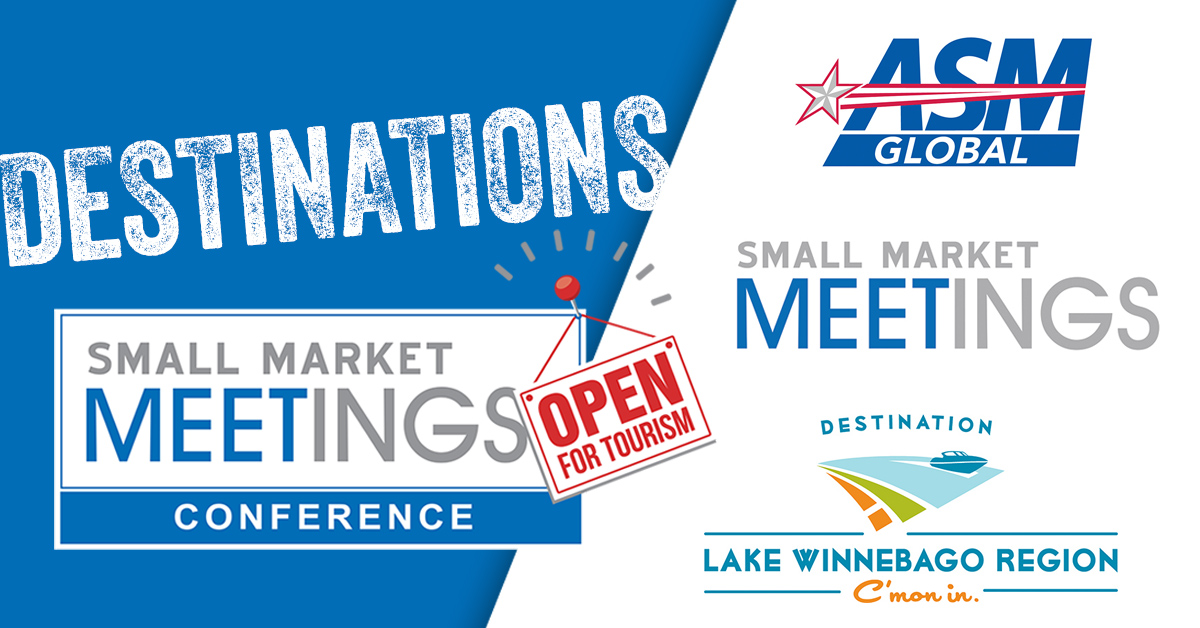 SMMConference's tweet photo. #SMMC2022 #DestinationShowcase opportunities from #ASMGlobal https://t.co/HlhD286AxF — #SmallMarketMeetingsMagazine https://t.co/CDd5DWus3Y — AND #LakeWinnebago  https://t.co/mpgCCpbf87 — 
#Open4Tourism #MeetingPlanners
Learn more about the Conference at https://t.co/35UBxJnVGf https://t.co/yhz5u1CvbG